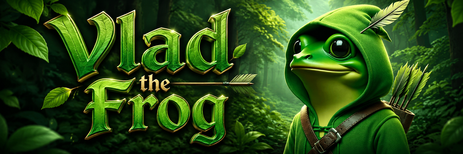 Vlad the Frog banner